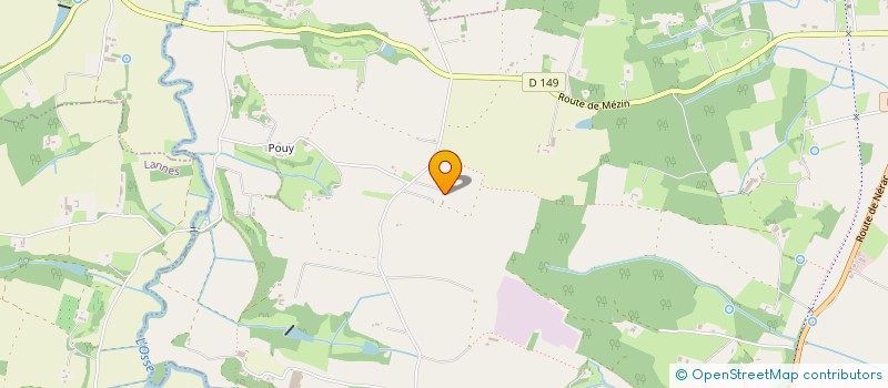 localisation de l'entreprise LA MAISON DES AMES-MYRLENE  MONCRABEAU