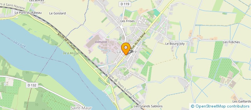 localisation de l'entreprise LA MAISON DES ATELIERS  LA MENITRE