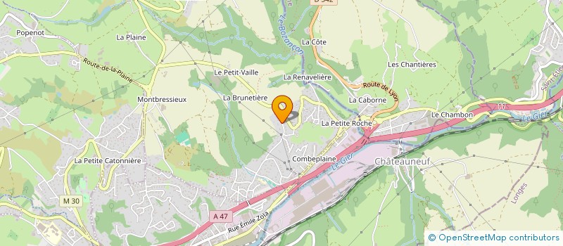 localisation de l'entreprise LA MAISON DES AUDACIEUX à LA GARNACHE