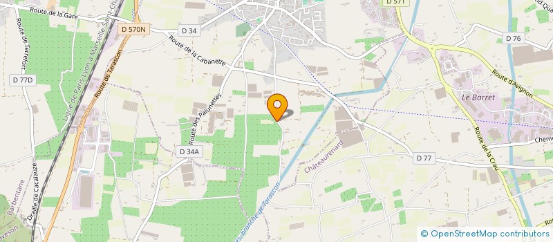 localisation de l'entreprise LA MAISON DES BRINS à ROGNONAS