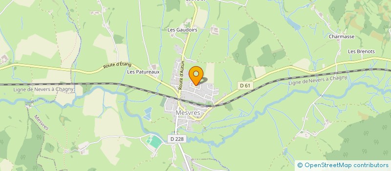 localisation de l'entreprise LA MAISON DES CAILLOUX  TAGNIERE (LA)