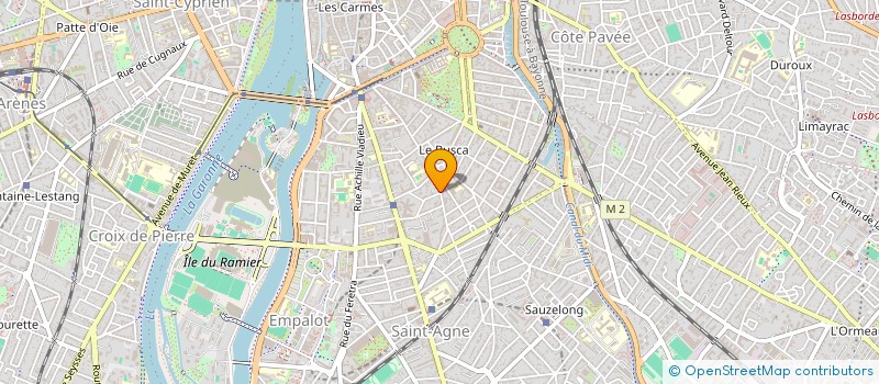 localisation de l'entreprise LA MAISON DES COTEAUX à TOULOUSE