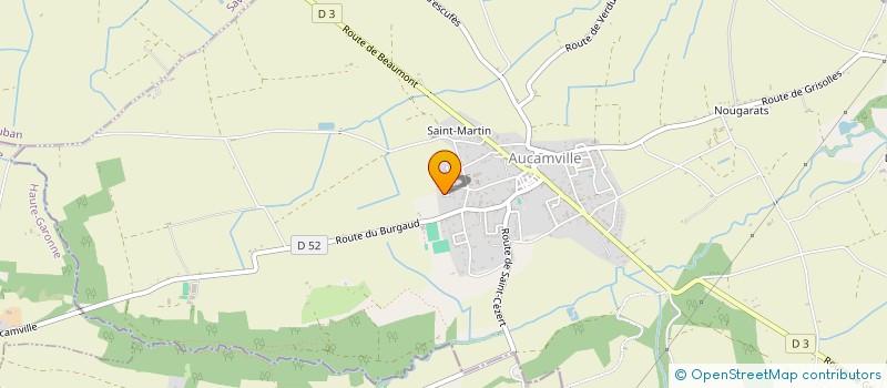 localisation de l'entreprise LA MAISON DES DOUSOEURS à AUCAMVILLE