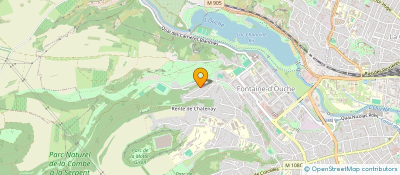 localisation de l'entreprise LA MAISON DES ENFANTS à DIJON