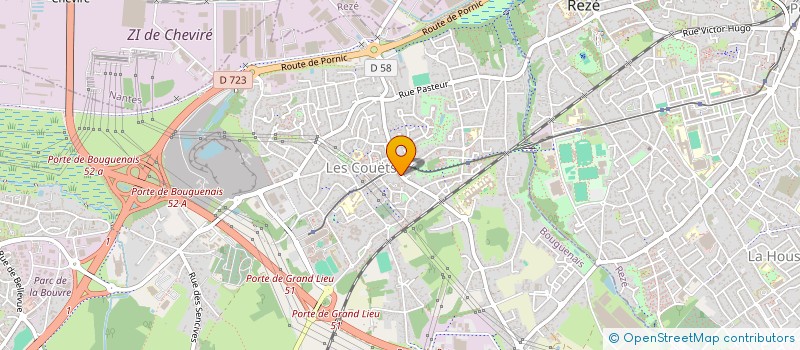 localisation de l'entreprise LA MAISON DES EXPLORATEURS à BOUGUENAIS