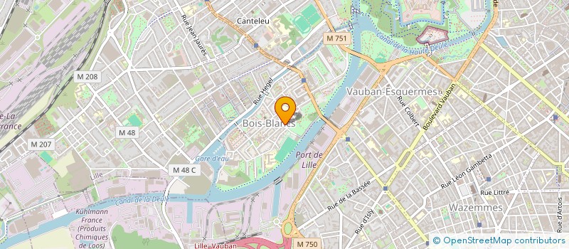 localisation de l'entreprise LA MAISON DES HERBES AROMATIQUES  LILLE