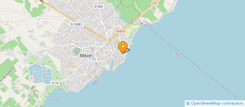 localisation de l'entreprise LA MAISON DES INTREPRIDES à MEZE