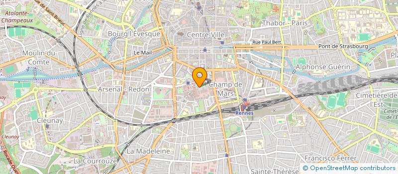 localisation de l'entreprise LA MAISON DES LANGUES  RENNES