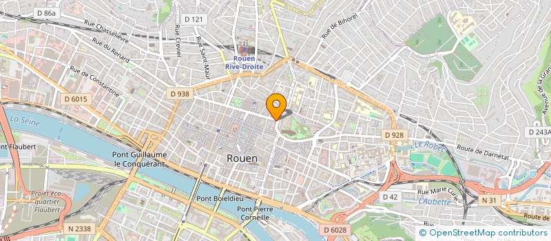 localisation de l'entreprise LA MAISON DES LANGUES à ROUEN