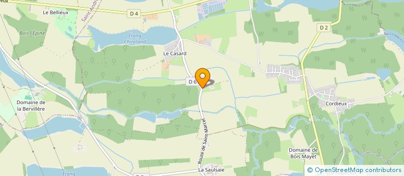 localisation de l'entreprise LA MAISON DES LAVANDES  MONTLUEL