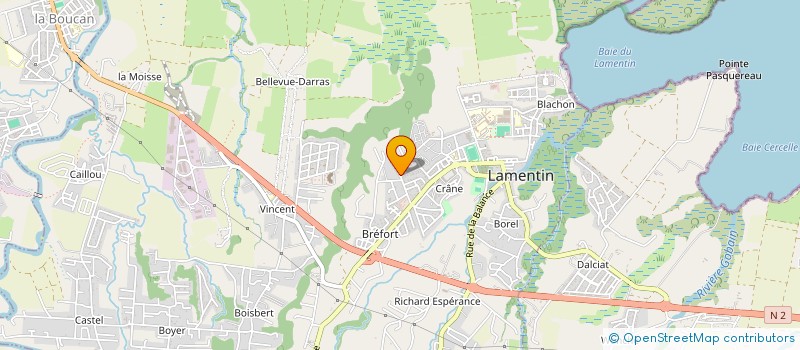 localisation de l'entreprise LA MAISON DES LYCEENS à LAMENTIN