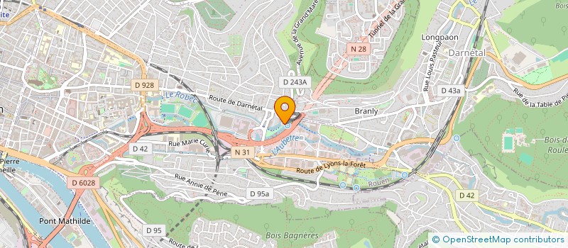 localisation de l'entreprise LA MAISON DES MARAICHERS  ROUEN