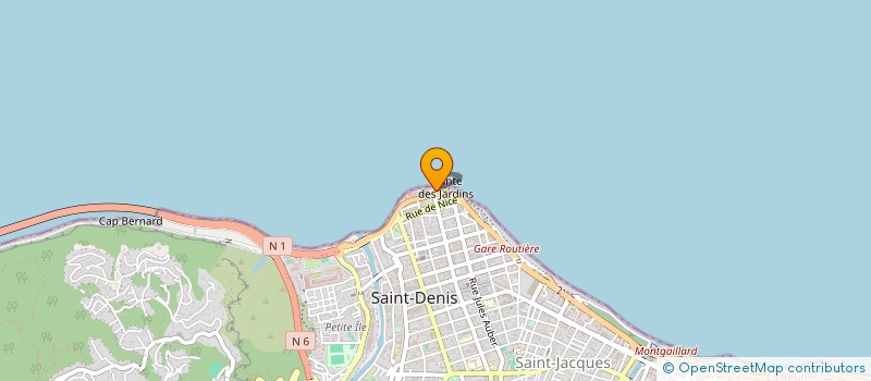 localisation de l'entreprise LA MAISON DES MATELAS à SAINT-DENIS