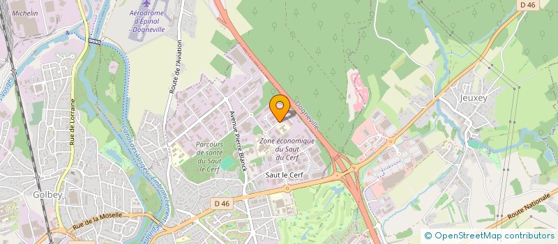 localisation de l'entreprise LA MAISON DES MINIZ  EPINAL