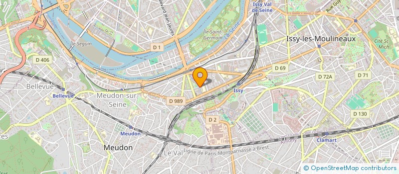 localisation de l'entreprise LA MAISON DES NOUNOUS à ISSY-LES-MOULINEAUX