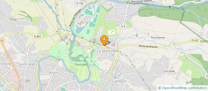 localisation de l'entreprise LA MAISON DES NOUNOUS 81 à CASTRES