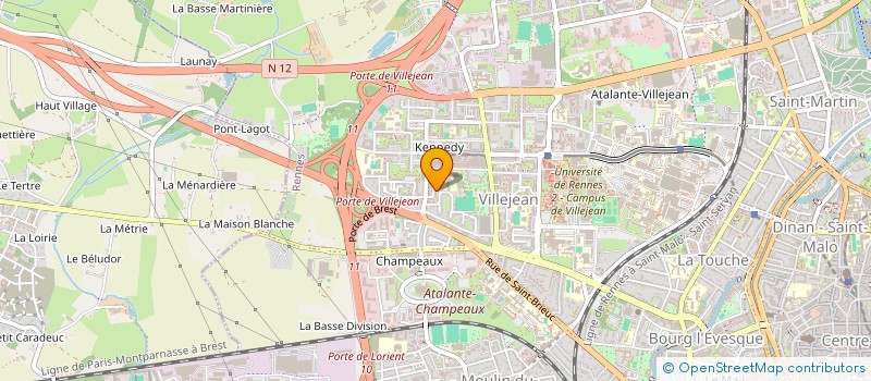 localisation de l'entreprise LA MAISON DES NOUNOUS 93 à SAINT-DENIS