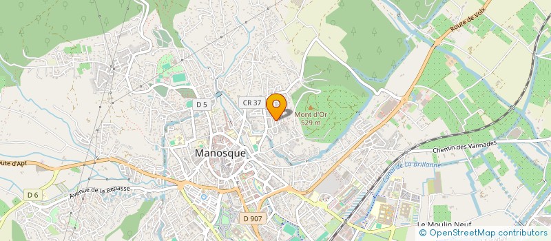 localisation de l'entreprise LA MAISON DES OLIVES à MANOSQUE