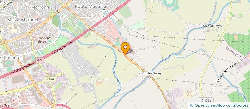 localisation de l'entreprise LA MAISON DES OPTICIENS à NIMES
