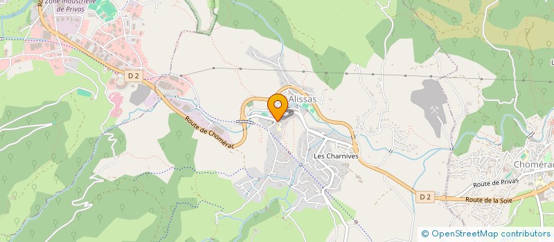 localisation de l'entreprise LA MAISON DES P'TITS CALINS  ALISSAS