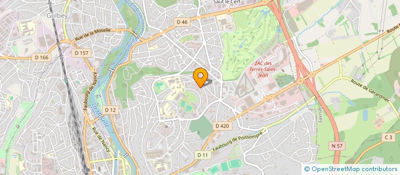 localisation de l'entreprise LA MAISON DES PARENTS à EPINAL