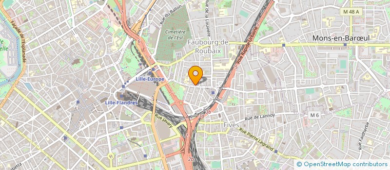 localisation de l'entreprise LA MAISON DES PETITS à LILLE