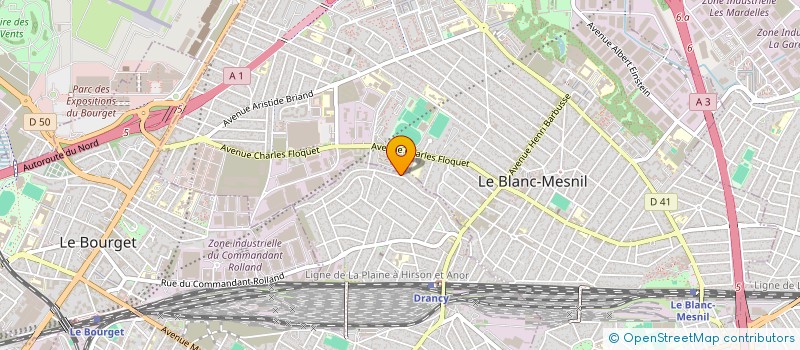 localisation de l'entreprise LA MAISON DES PETITS ET DES GRANDS  DRANCY