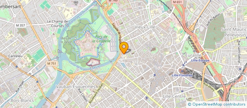localisation de l'entreprise LA MAISON DES PETITS EXPLORATEURS à LILLE