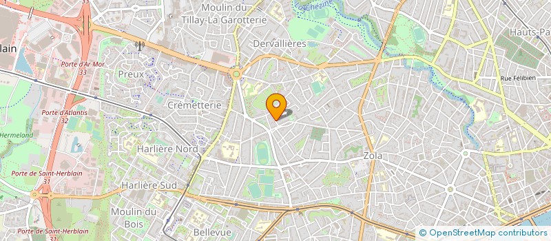 localisation de l'entreprise LA MAISON DES POUTOUS à NANTES
