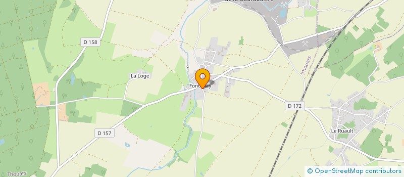 localisation de l'entreprise LA MAISON DES PRES BLAIS à THOUARS