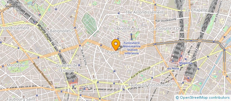 localisation de l'entreprise LA MAISON DES PRESSES ETUDIANTES ASSOCIATIVES  PARIS