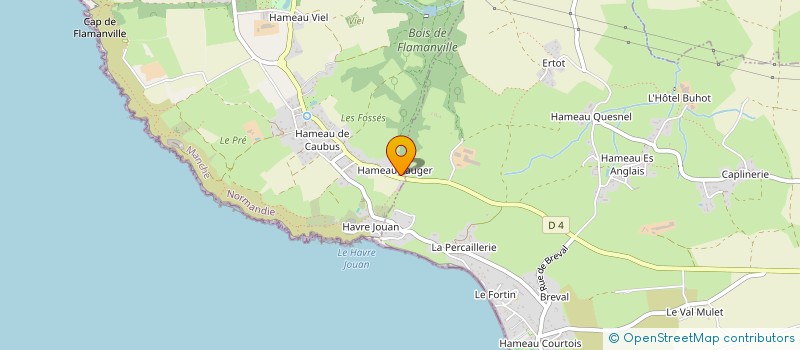 localisation de l'entreprise LA MAISON DES PRODUCTEURS à FLAMANVILLE