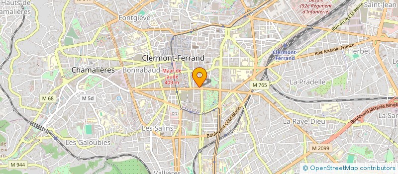 localisation de l'entreprise LA MAISON DES PRODUITS ITALIENS à CLERMONT-FERRAND