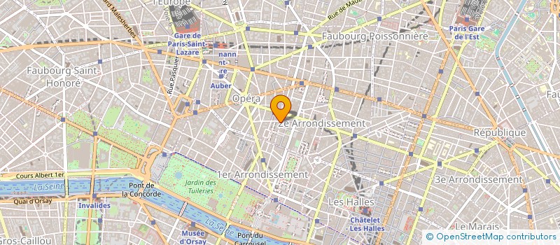 localisation de l'entreprise LA MAISON DES PYRENEES      87  PARIS