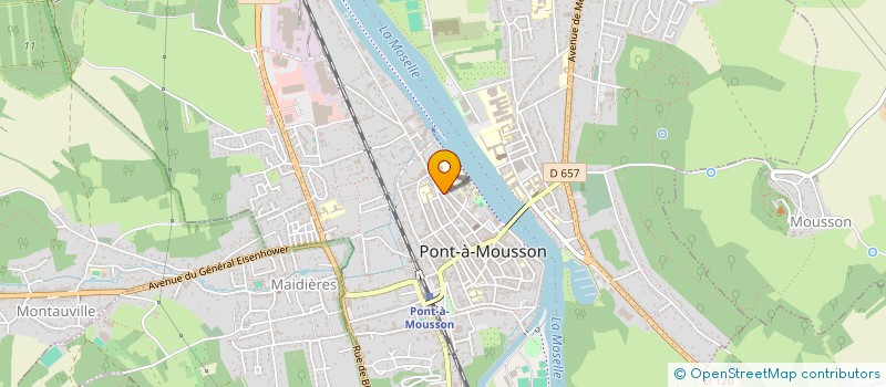 localisation de l'entreprise LA MAISON DES RAVIOLIS à PONT-A-MOUSSON
