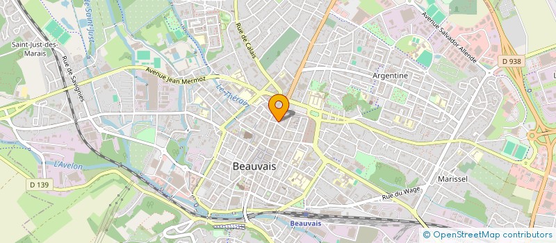 localisation de l'entreprise LA MAISON DES SAVEURS à BEAUVAIS