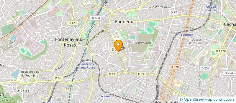 localisation de l'entreprise LA MAISON DES SAVEURS à BAGNEUX