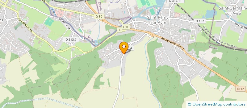 localisation de l'entreprise LA MAISON DES SUPER CANAILLES à SAINT-REMY-SUR-AVRE