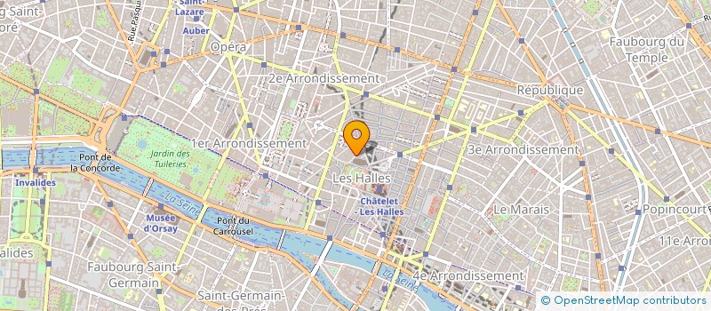 localisation de l'entreprise LA MAISON DES TANNEURS à PARIS