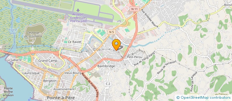 localisation de l'entreprise LA MAISON DES TI'ZOZIOS à LES ABYMES