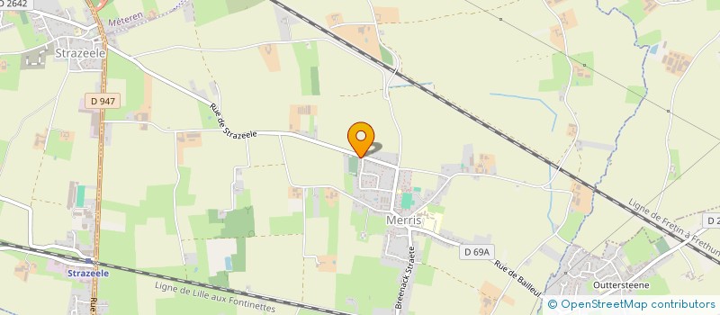 localisation de l'entreprise LA MAISON DES TILL  MERRIS