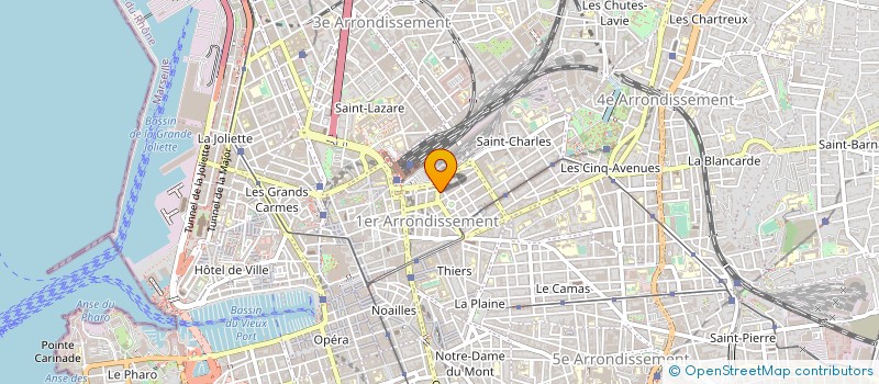 localisation de l'entreprise LA MAISON DES TRANSFERTS  MARSEILLE