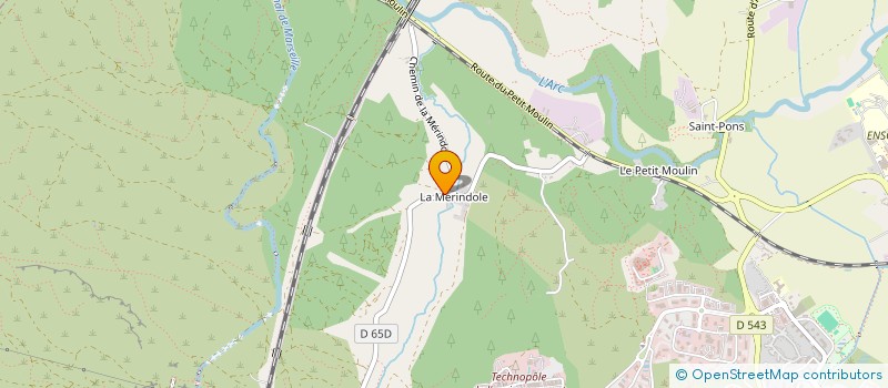 localisation de l'entreprise LA MAISON DES VENDANGEURS  LE VAL