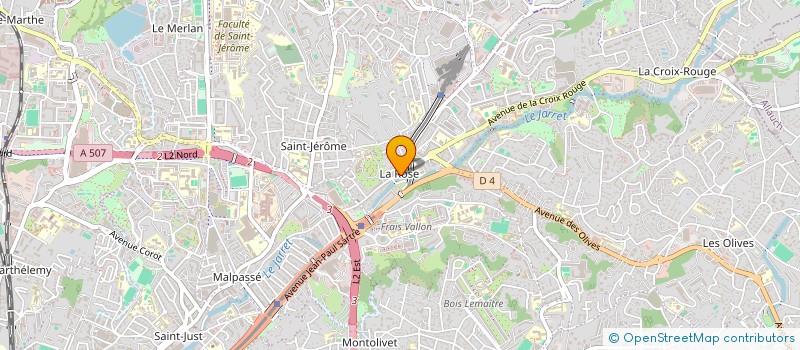 localisation de l'entreprise LA MAISON DES VIANDES à MARSEILLE