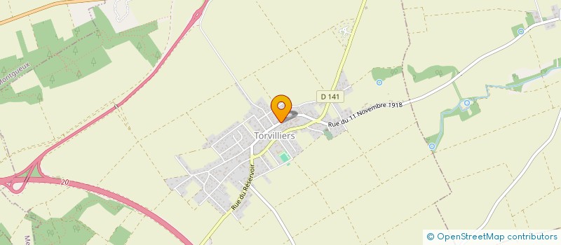 localisation de l'entreprise LA MAISON DES YOGAPHILES  TORVILLIERS