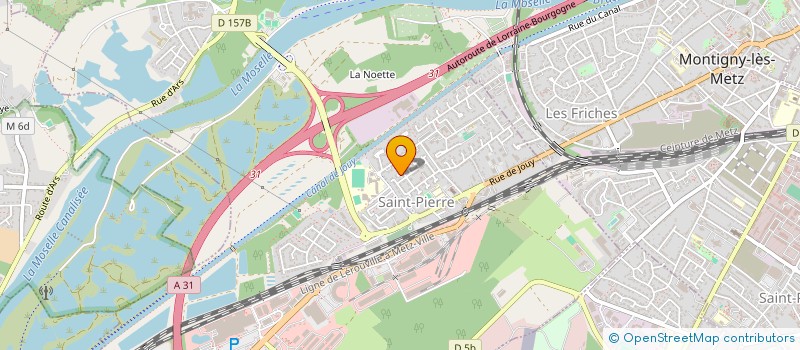 localisation de l'entreprise LA MAISON DI LATTE à MOULINS-LES-METZ
