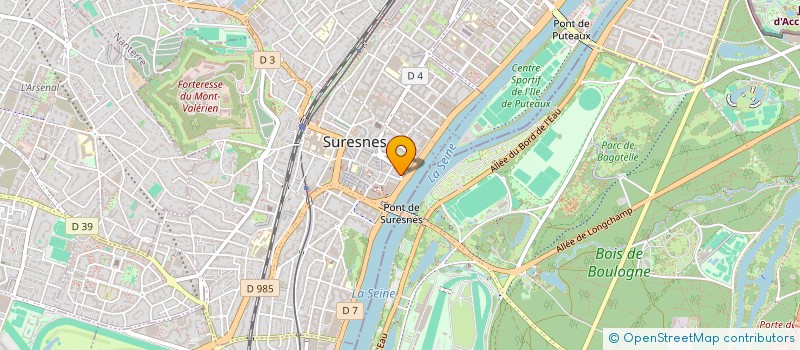 localisation de l'entreprise LA MAISON DOUCE à SURESNES