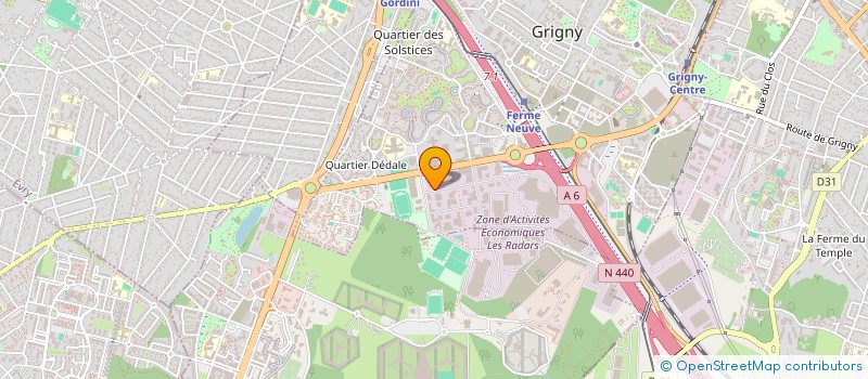 localisation de l'entreprise LA MAISON DU BIEN ETRE à GRIGNY