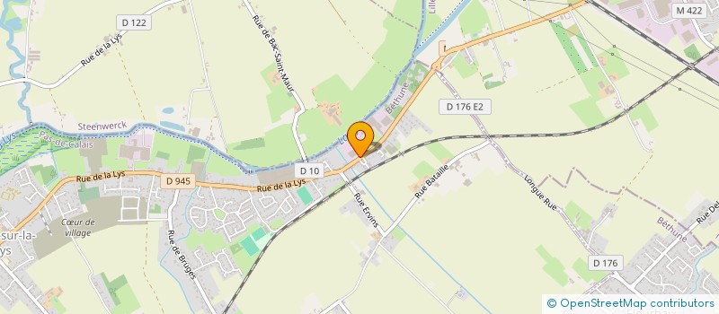 localisation de l'entreprise LA MAISON DU BILLARD  SAILLY-SUR-LA-LYS