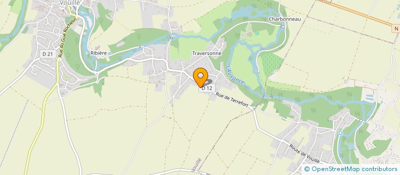 localisation de l'entreprise LA MAISON DU BONHEUR à VOUILLE